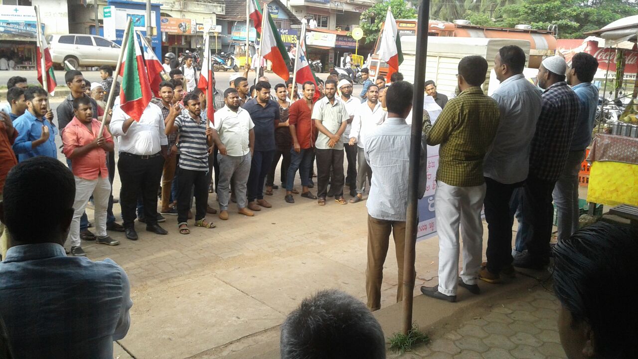 ಗೌರಿ ಲಂಕೇಶ್ ಹತ್ಯೆ ಖಂಡಿಸಿ ವಿವಿಧೆಡೆ ಪ್ರತಿಭಟನೆ